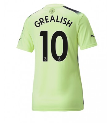 Manchester City Jack Grealish #10 Tredjedrakt Kvinner 2022-23 Kortermet